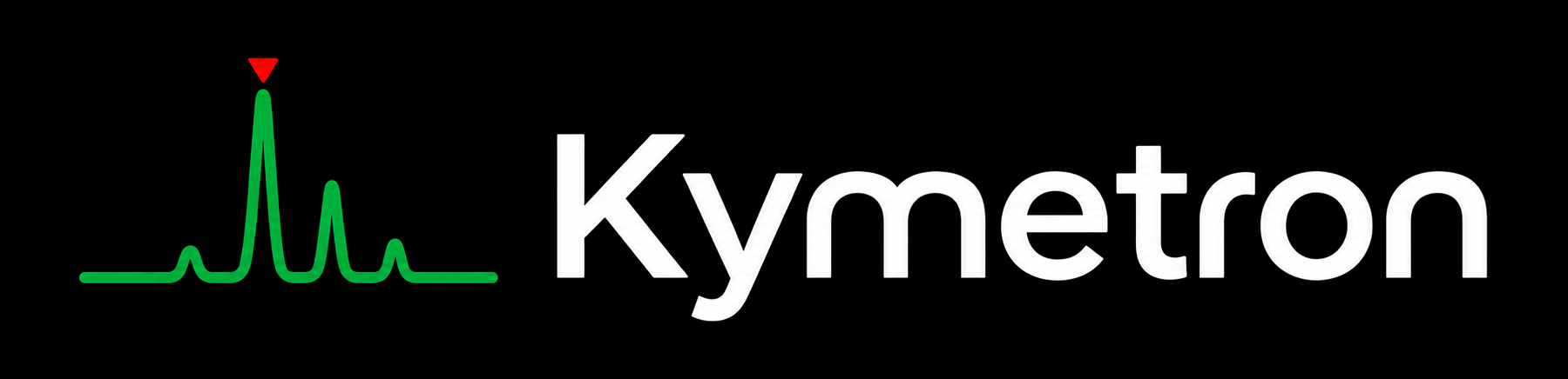 Kymetron logo with PK-style measurement marker